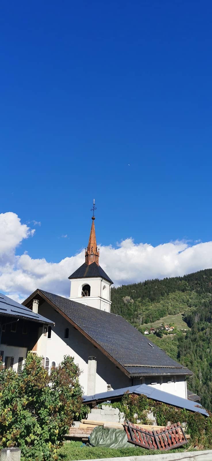 Typical Alpine Village Church