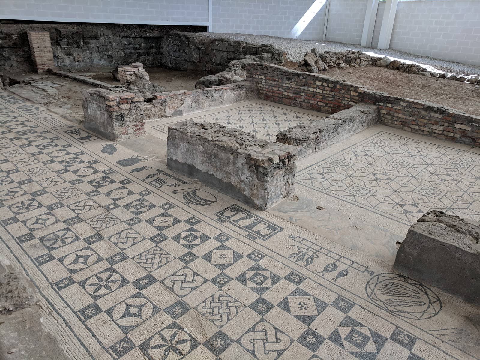 In-Situ Floor Mosaics