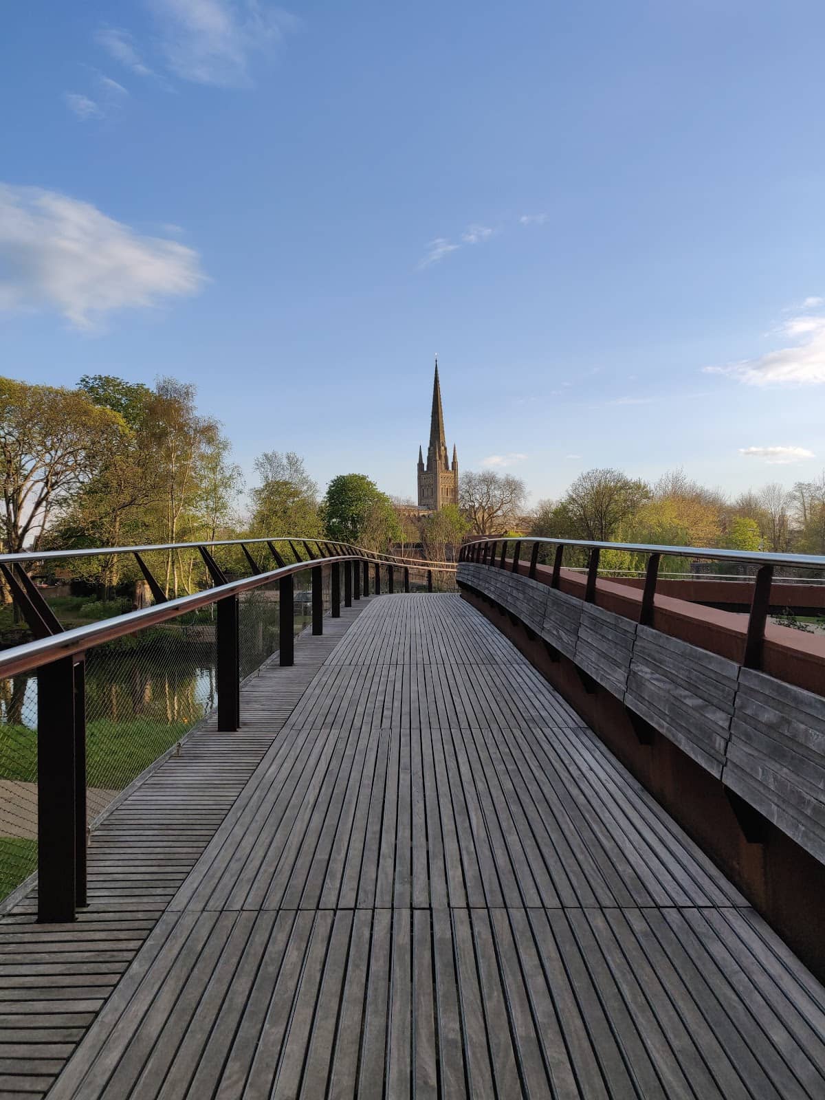 Juxtaposition of Old and New