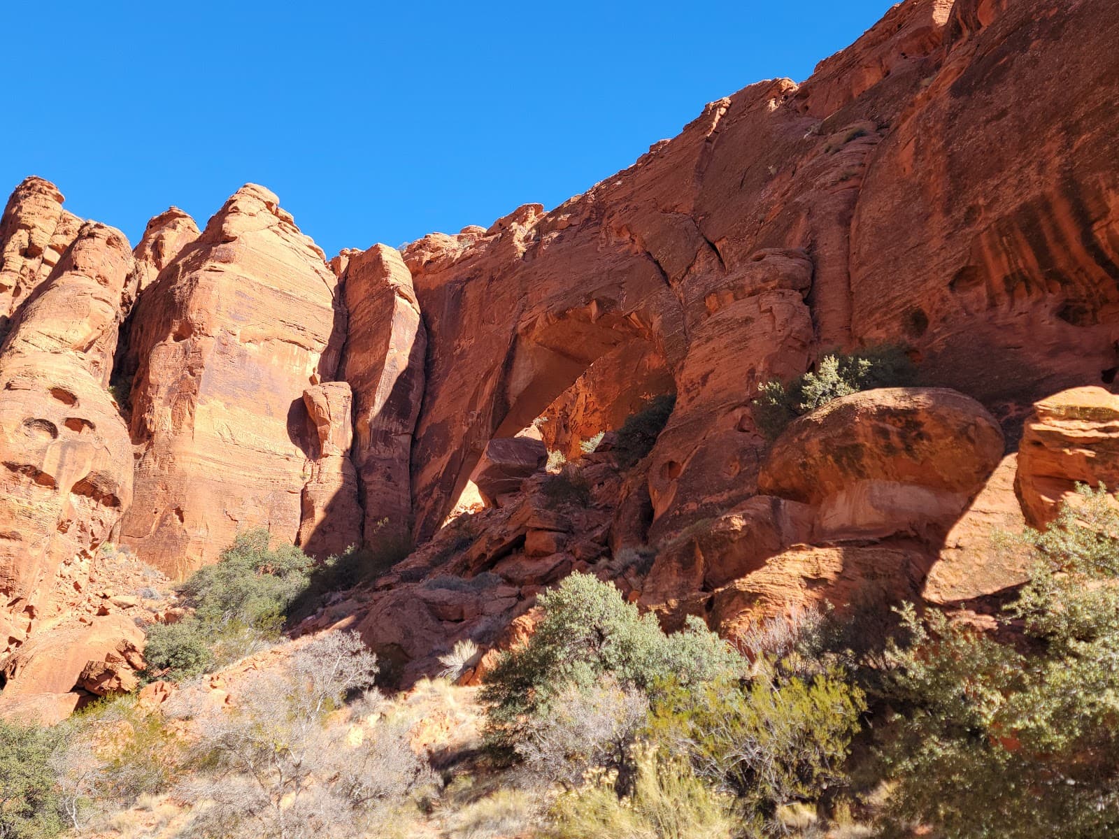 Johnson Canyon Trail Snow Canyon - Image 1