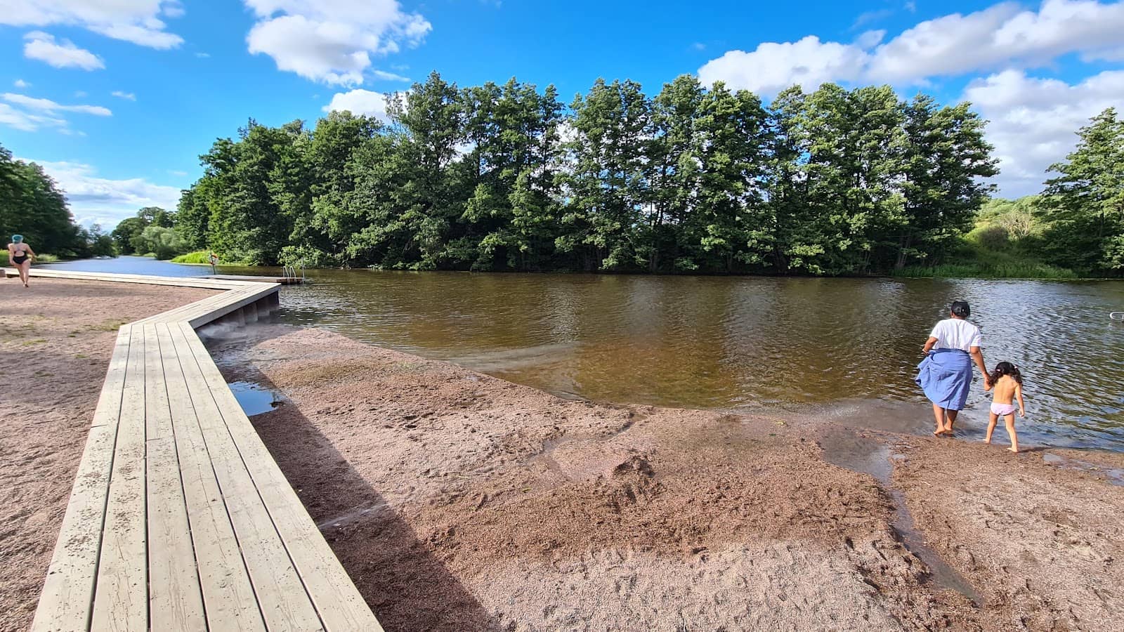Family-Friendly Beach Area