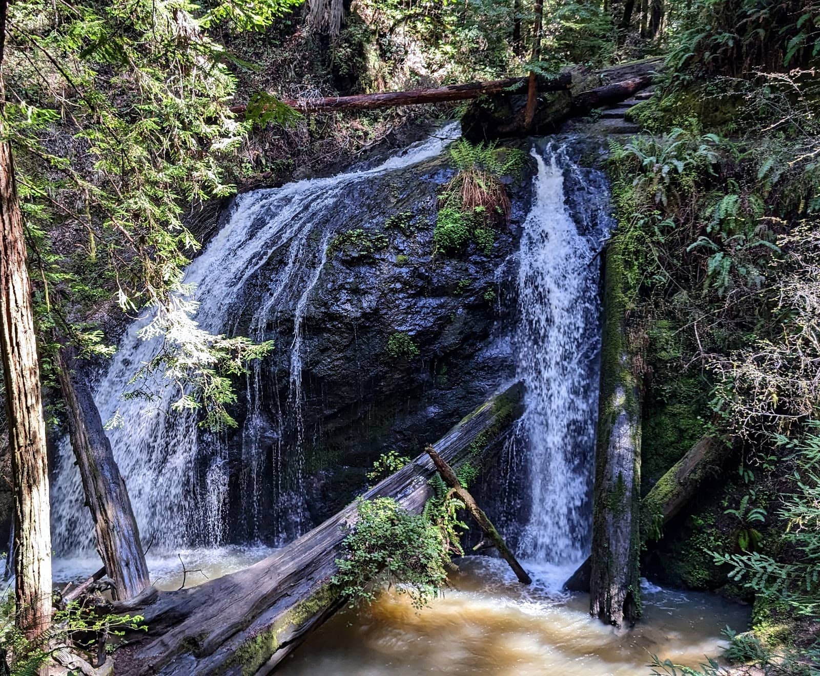 Russian Gulch Waterfall