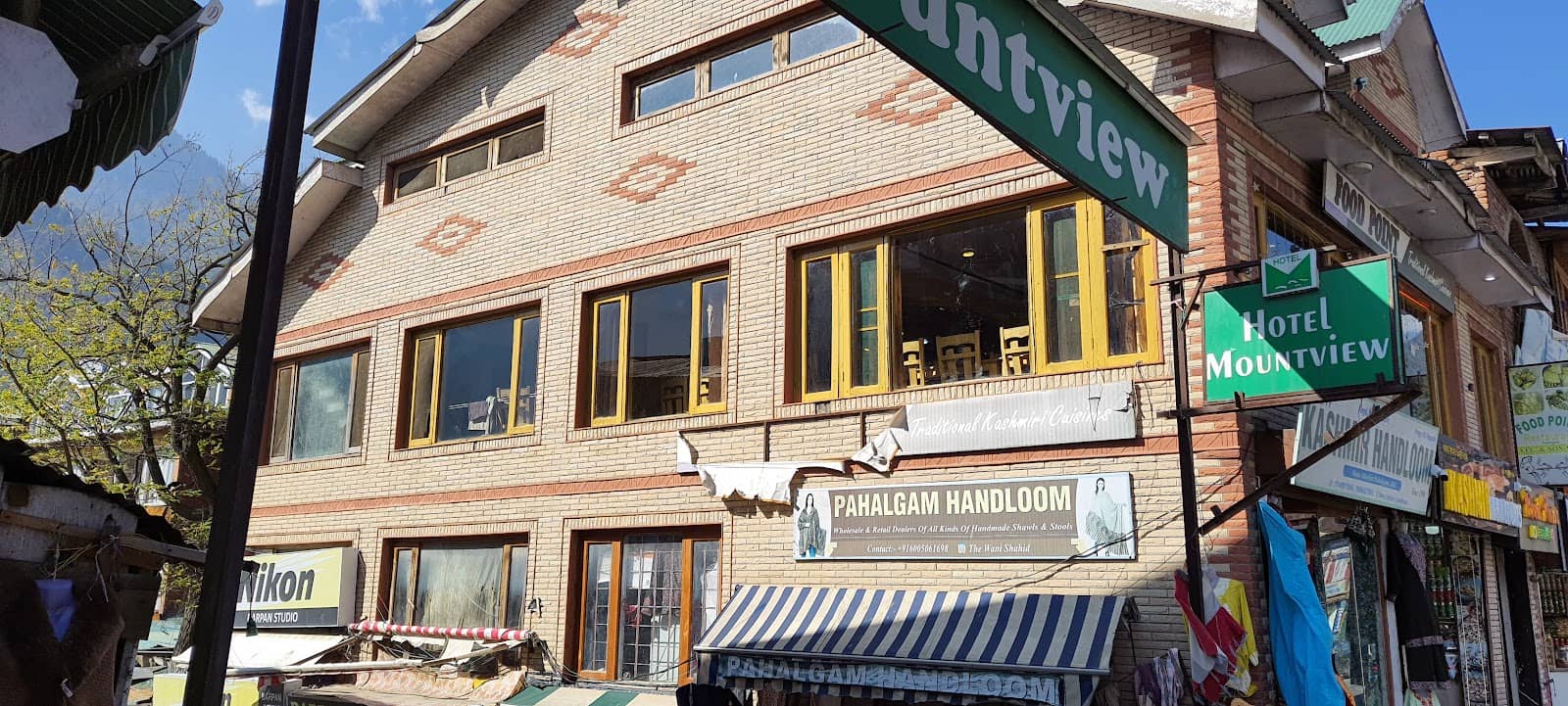 Picturesque Mountain Backdrop