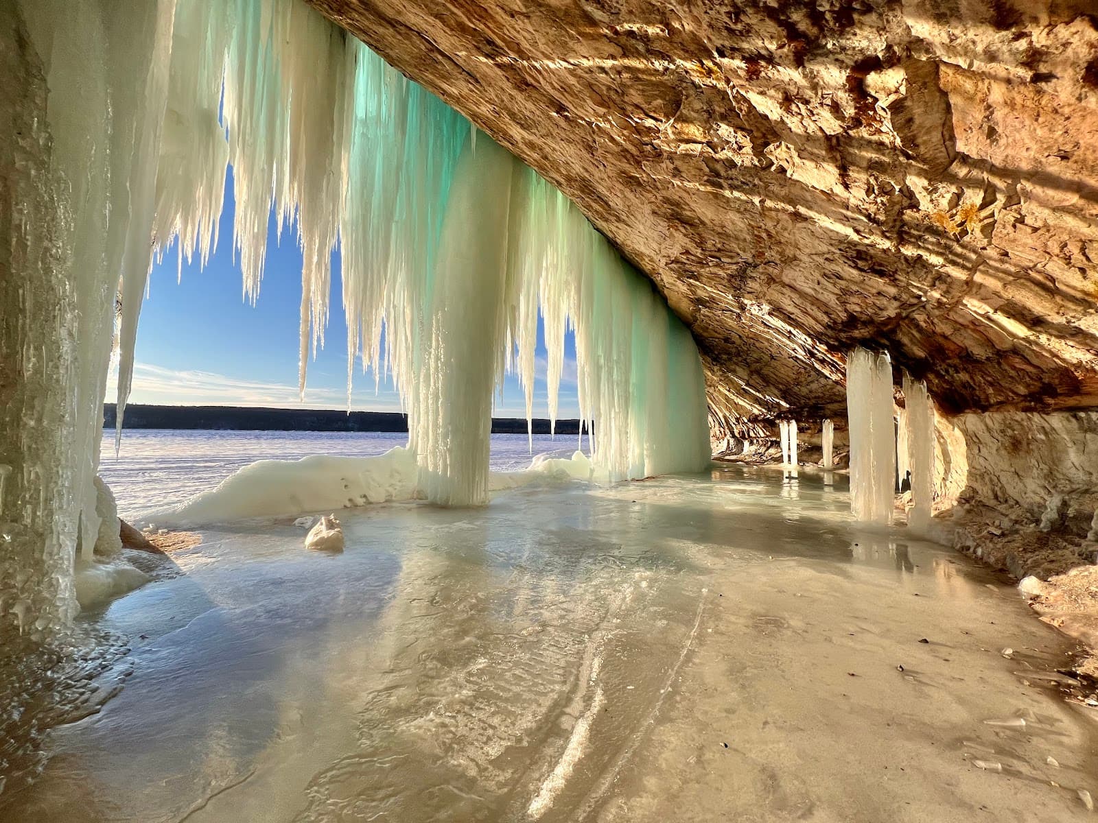 Grand Island Ice Caves Michigan - Image 1