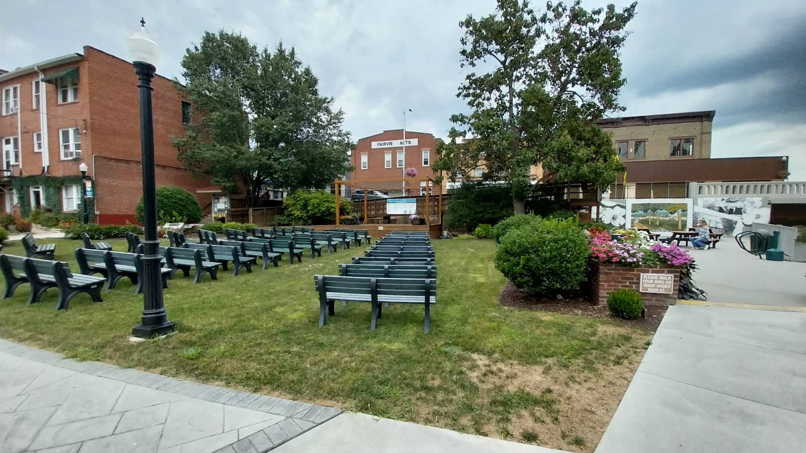 Restored Stage and Seating