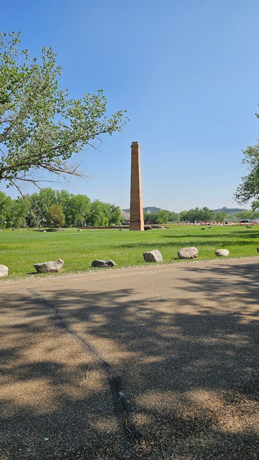 De Mores Packing Plant Ruins Chimney Park - Image 1