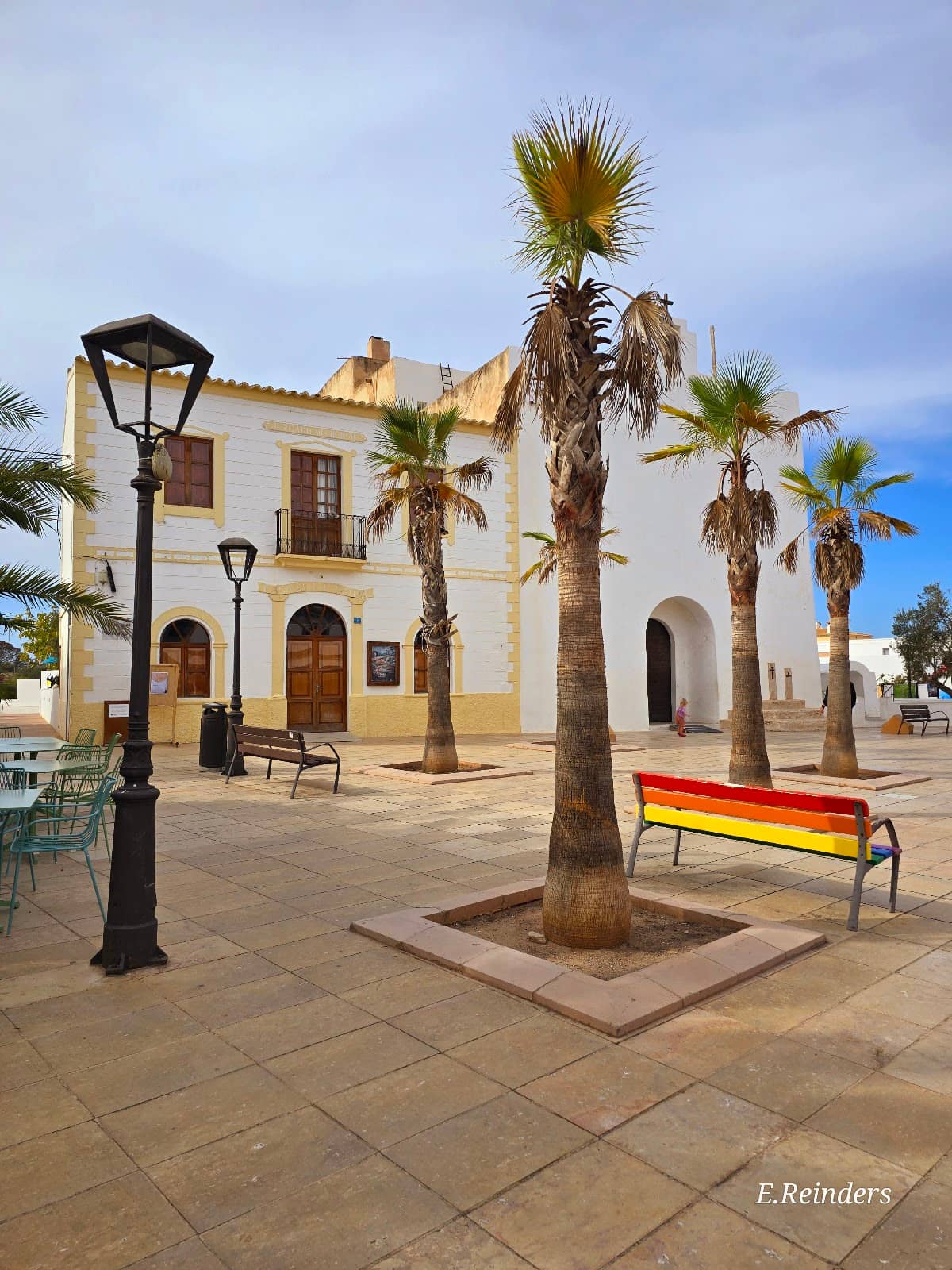 Cobbled Streets and White Houses