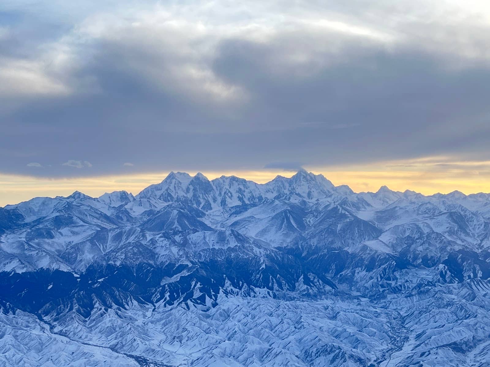 Moonlit Mountain Views