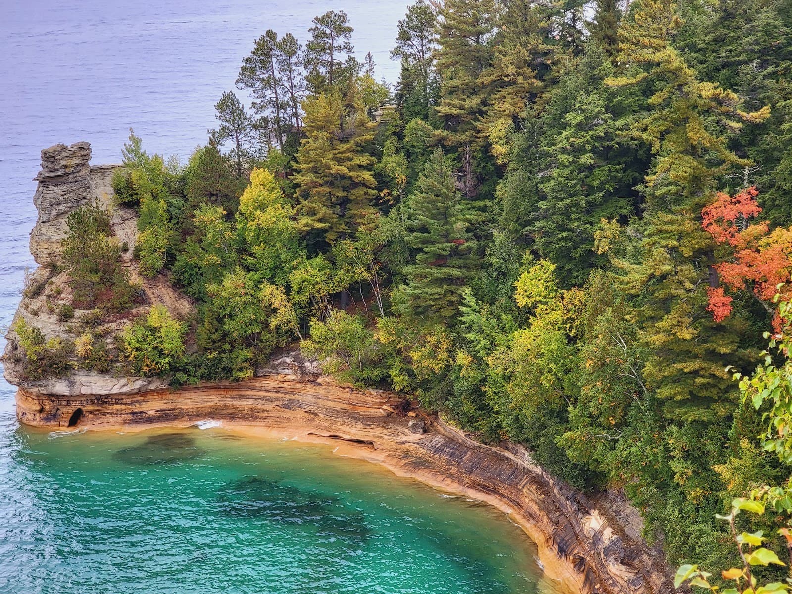 Hiawatha National Forest dispersed camping Grand Marais Michigan - Image 1
