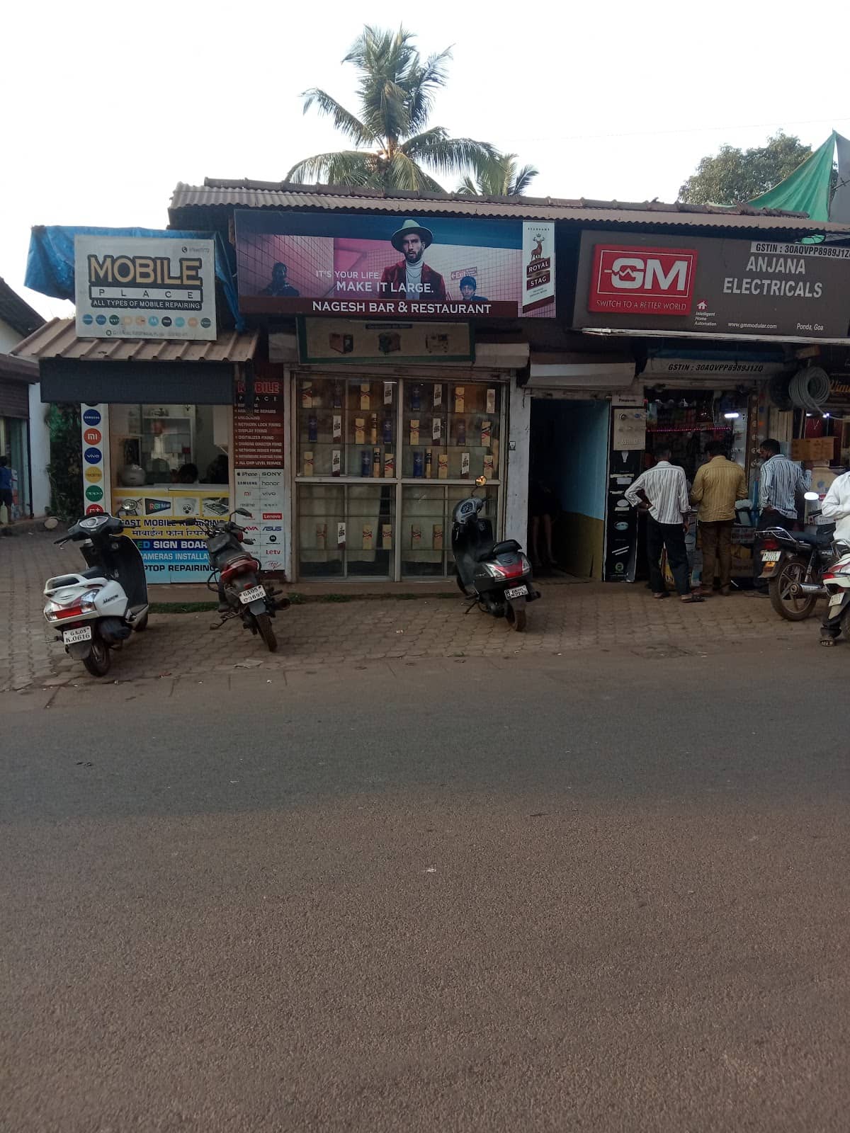 Diverse Shopping Stalls