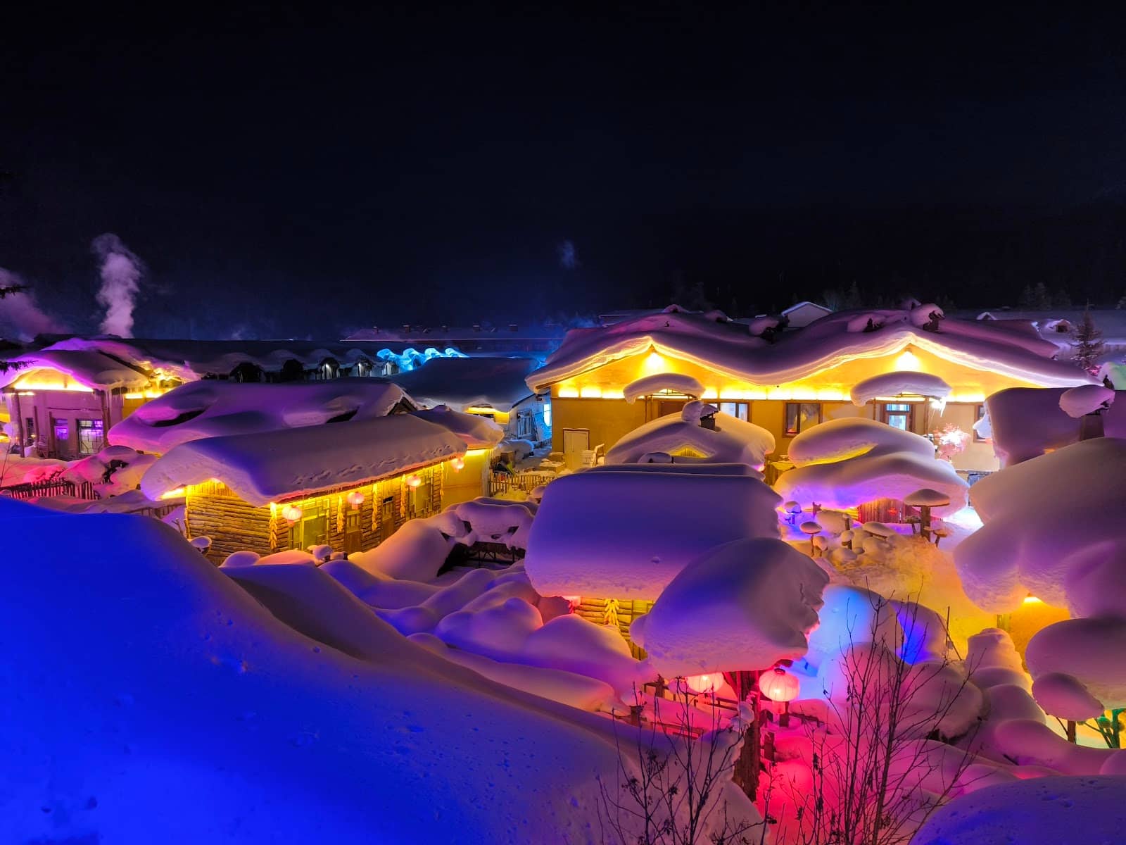 Snow-Covered Landscapes