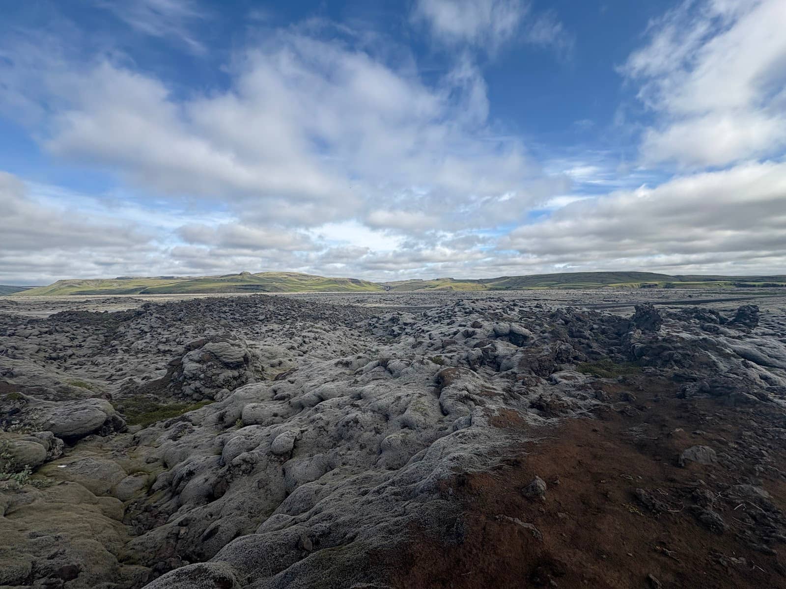 Moss-Covered Lava Fields