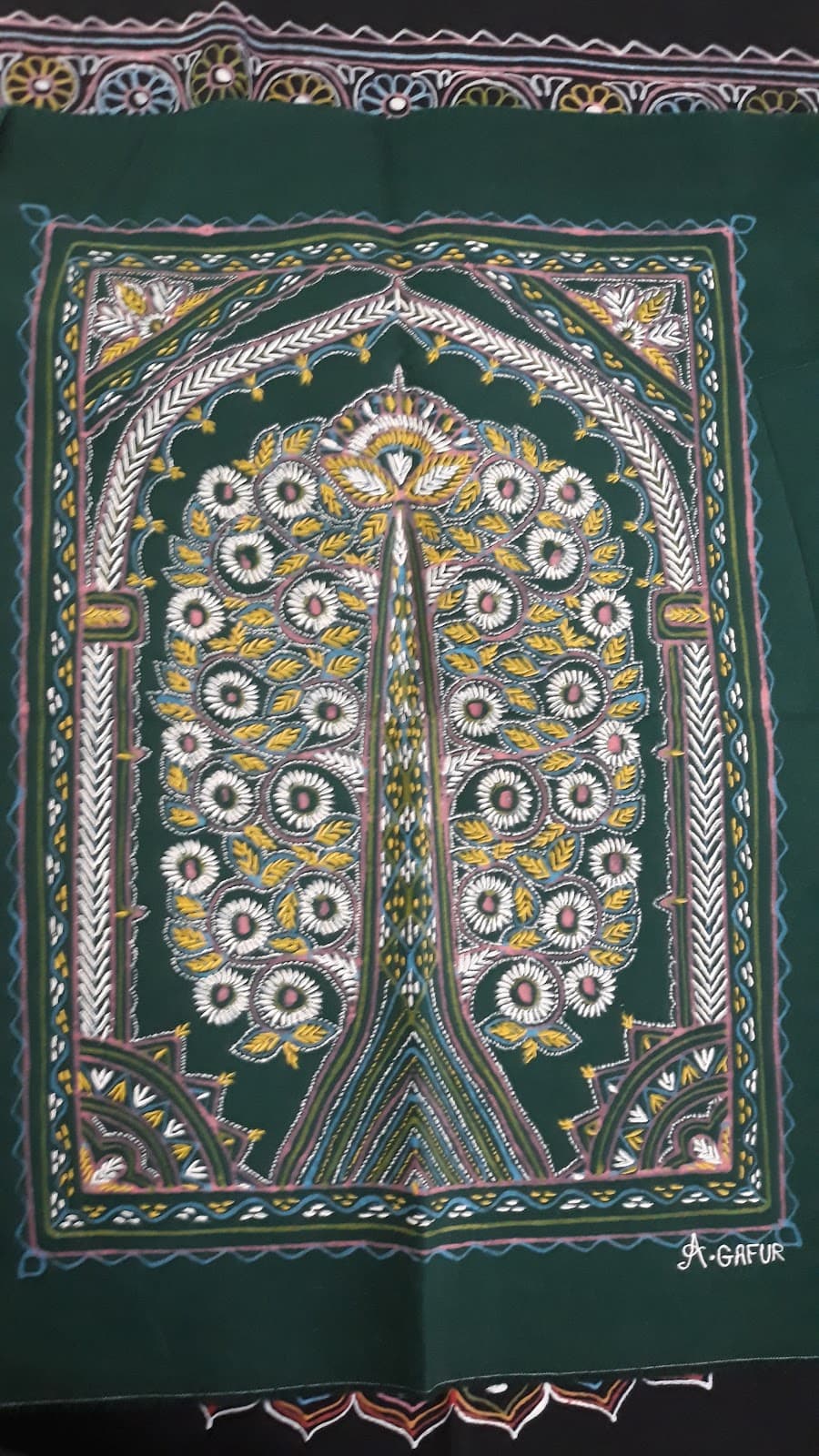 Nirona village (Rogan art) - Image 1