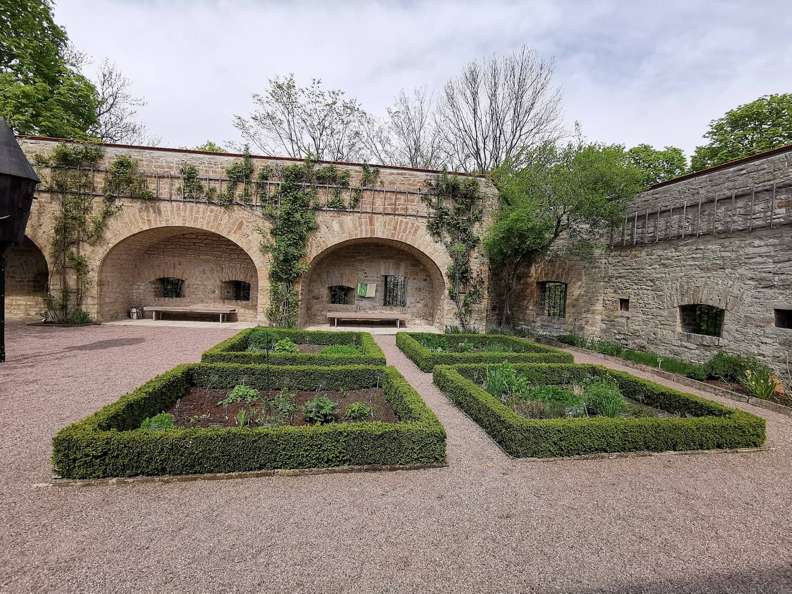 Expansive Outdoor Gardens