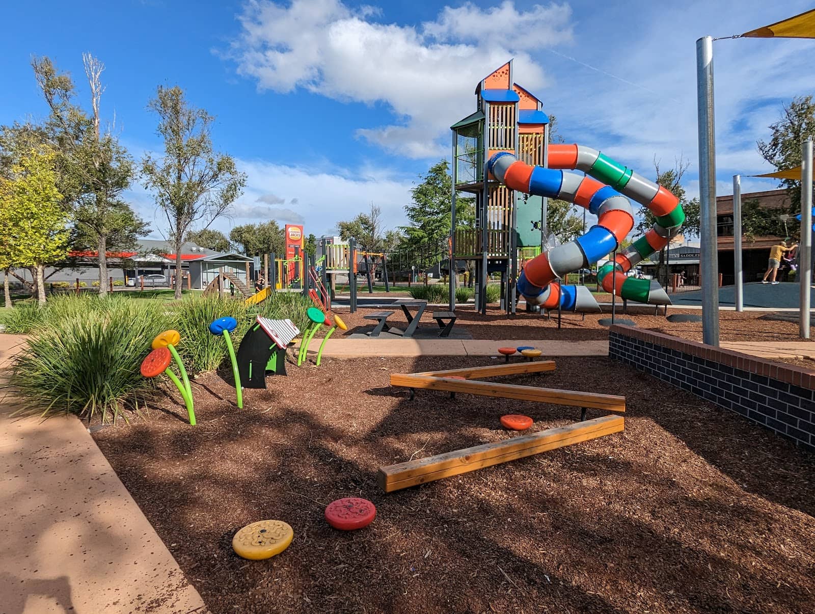 Spacious Park Grounds