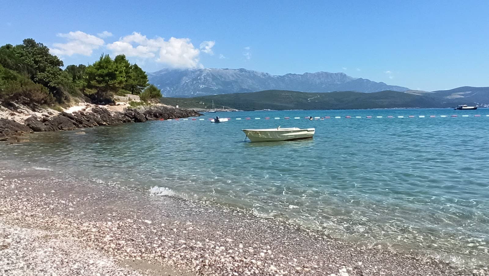 Rocky Beach, Sandy Seabed
