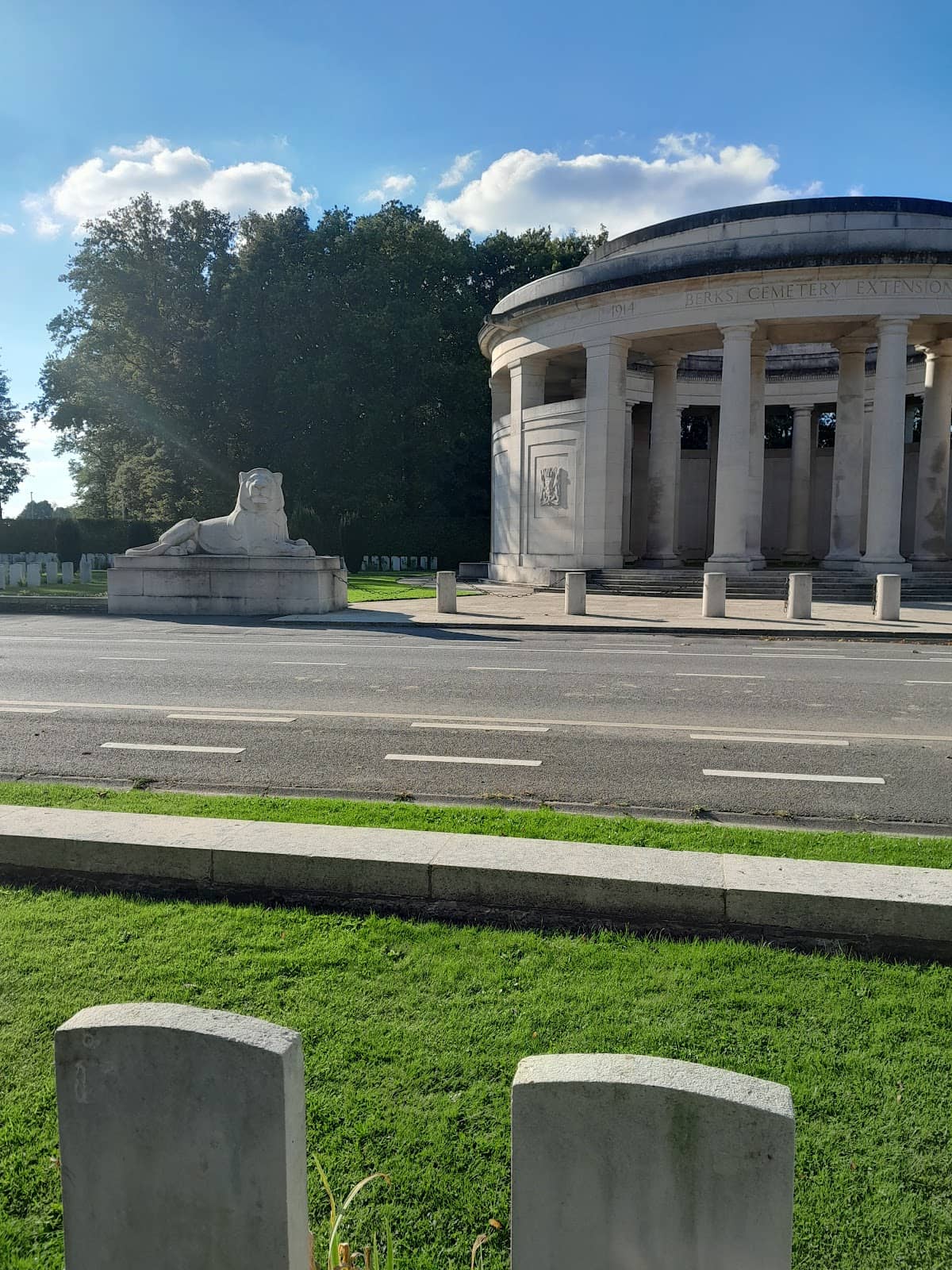 Well-Maintained Commonwealth War Cemetery