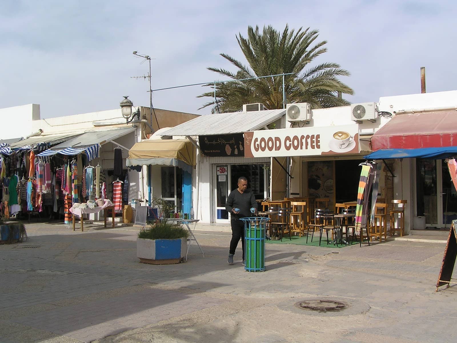 Vibrant Market Streets