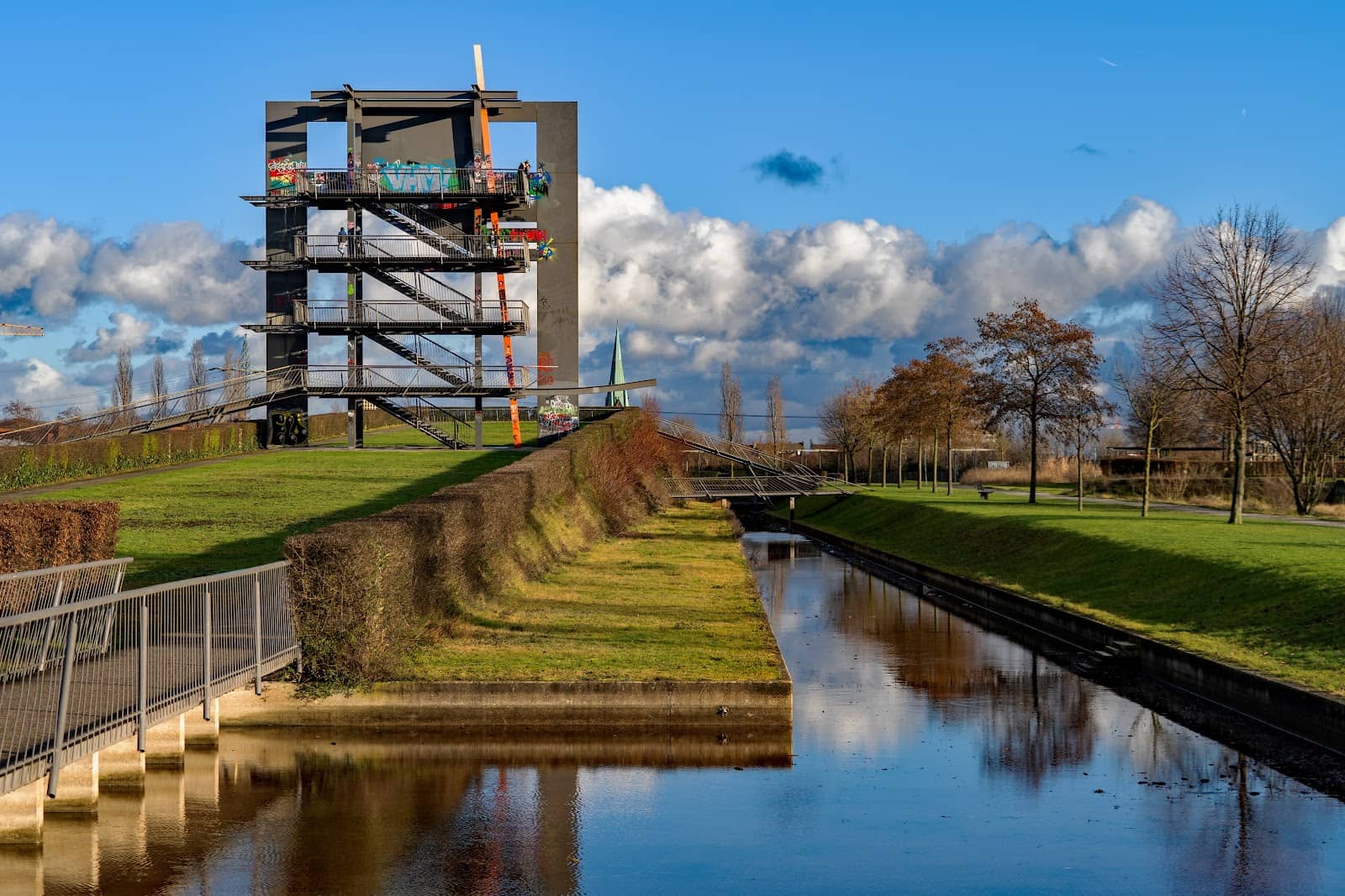 Expansive Green Spaces