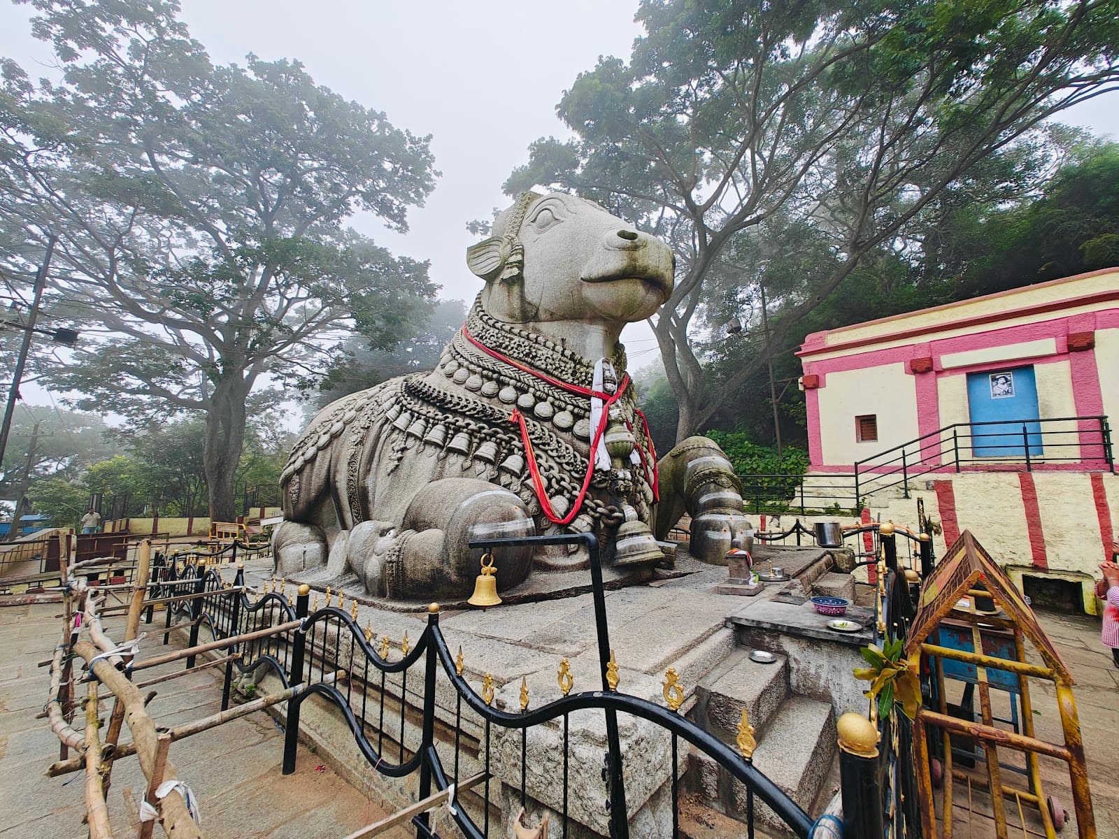 Nandi Statue Chamundi Hill - Image 1
