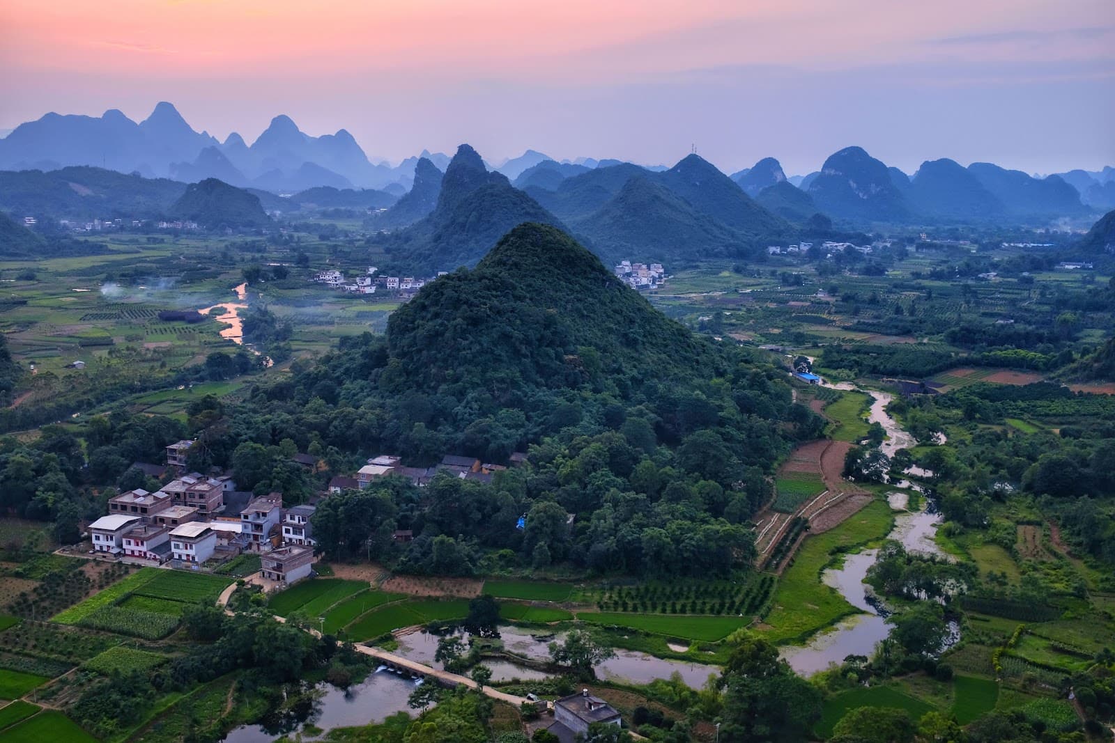 Cuiping Village Rice Fields - Image 1