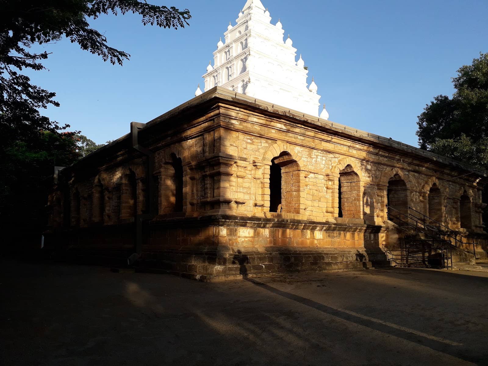 Serene Temple Grounds