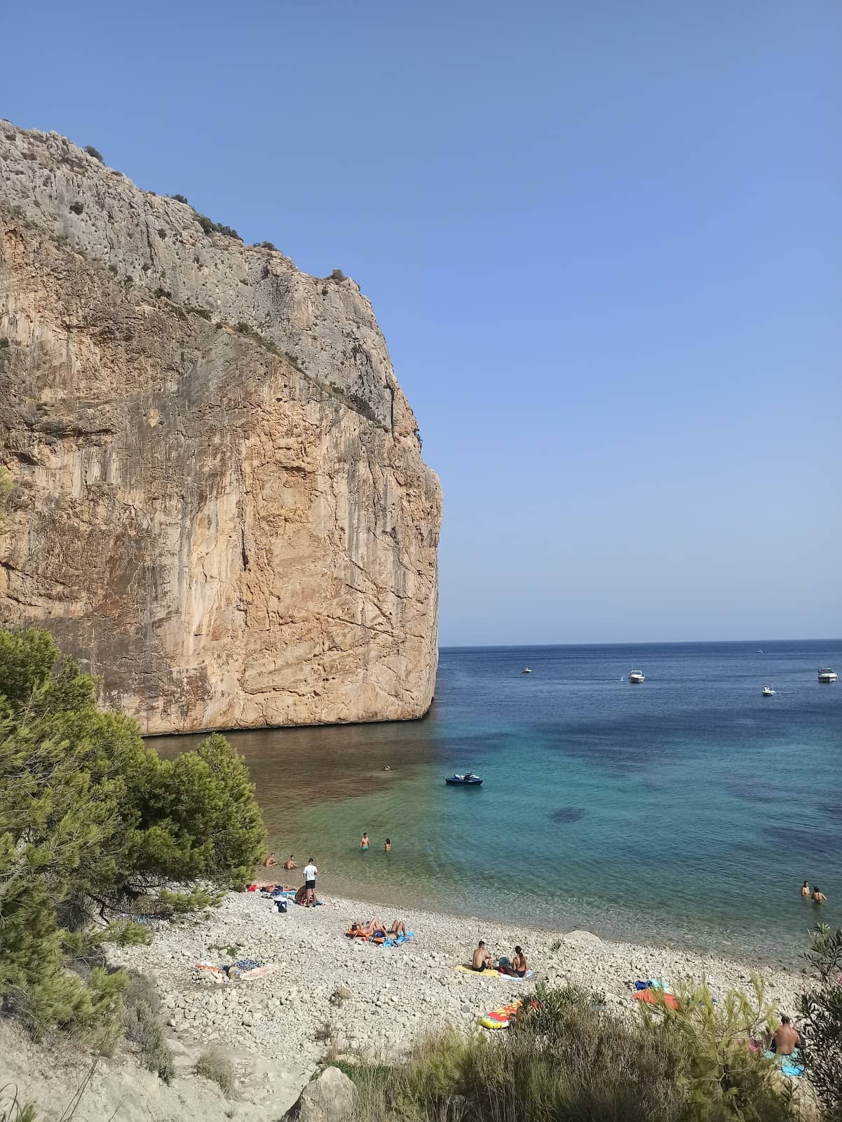 Secluded Rocky Beach