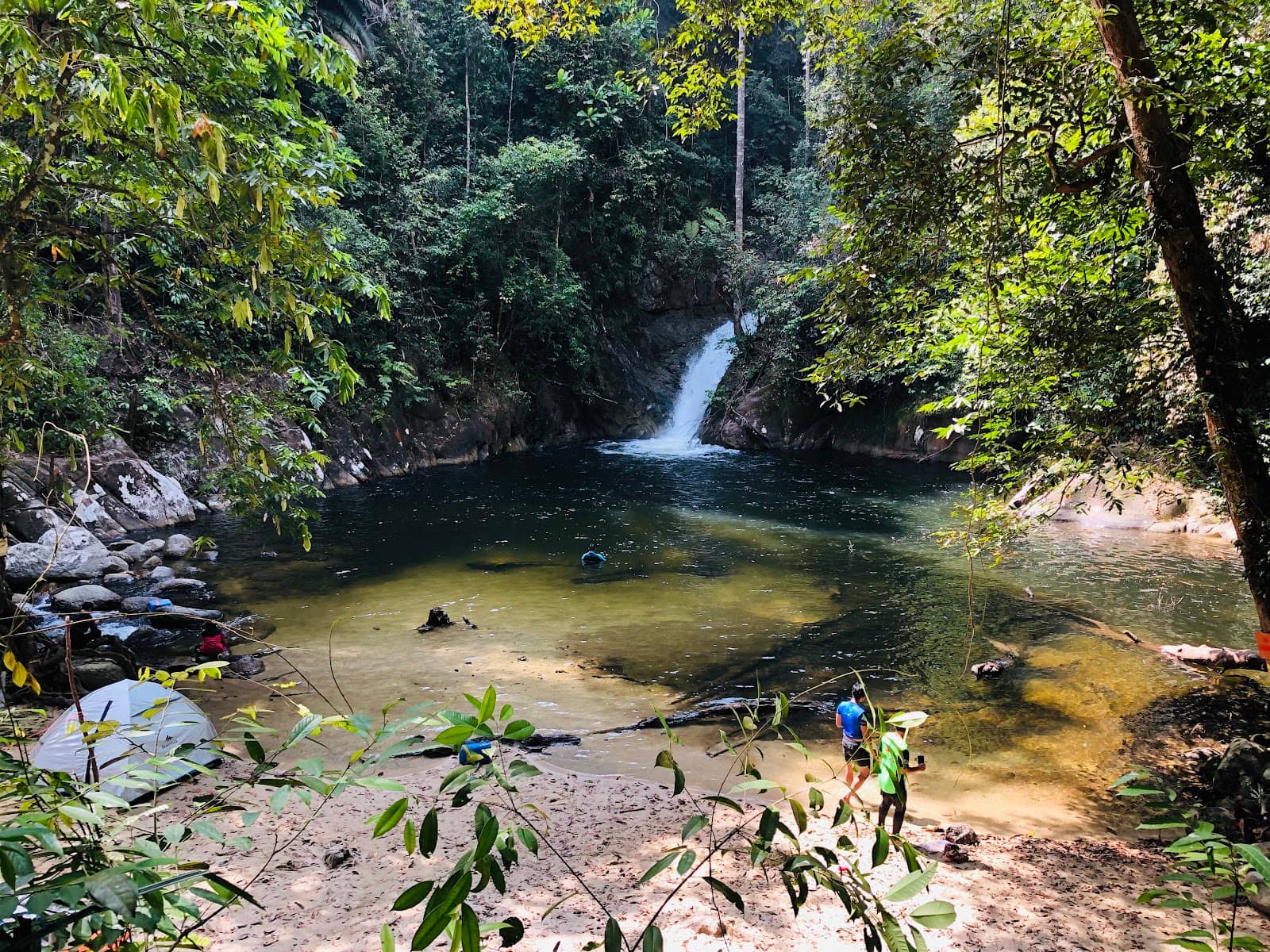 Camping by the River