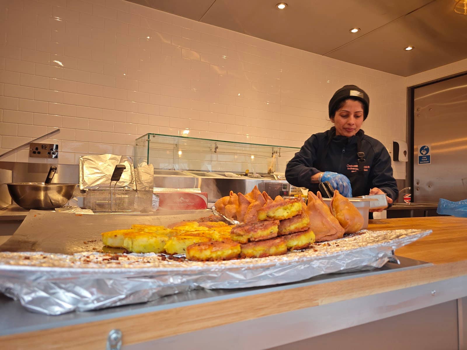 Indian Vegetarian Food Stall