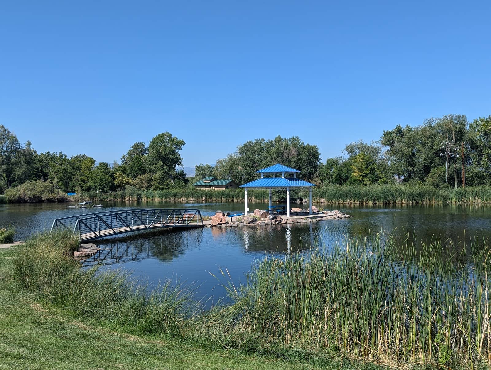 Tranquil Lake Island