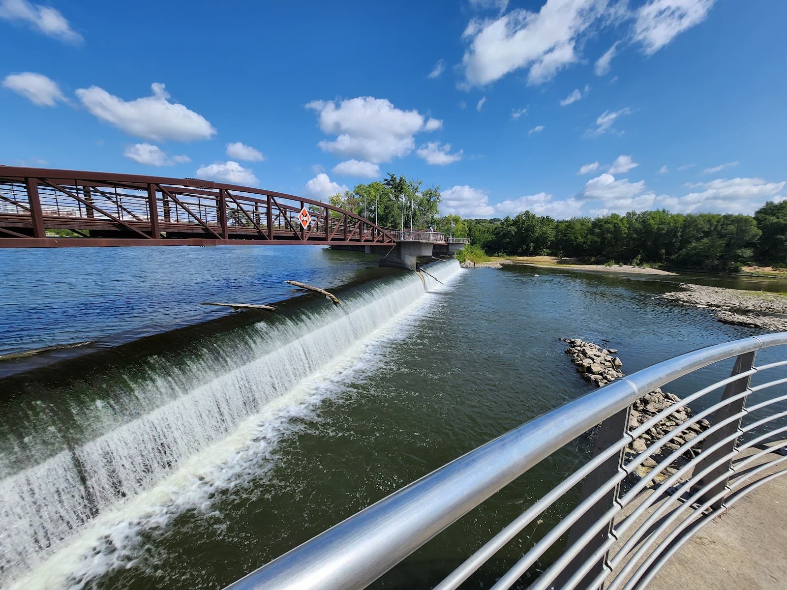 Iowa River Power Pedestrian Bridge - Image 1