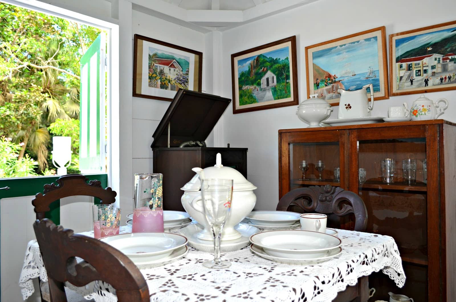 Peaceful Museum Gardens