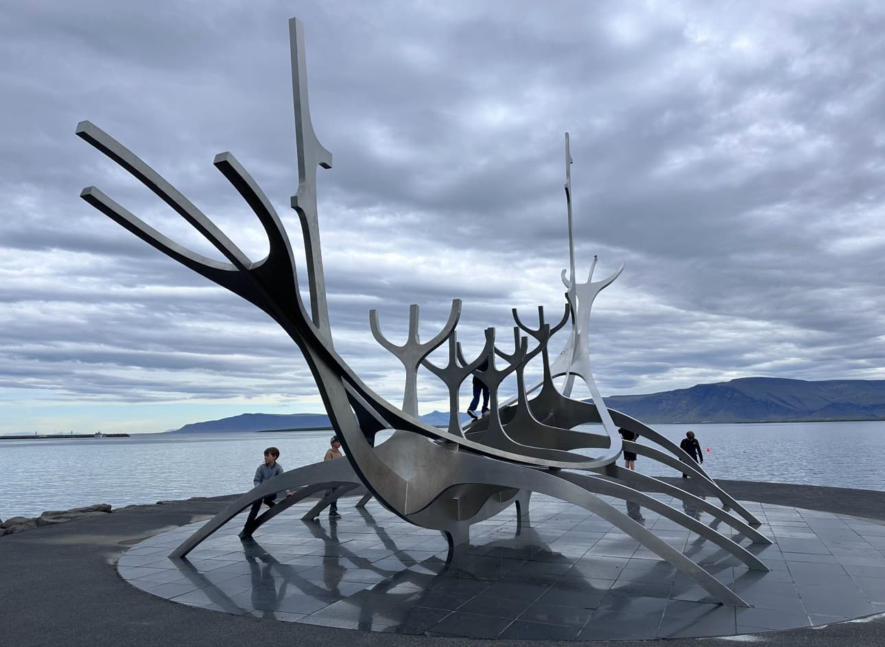 Old Harbour Sculpture and Shore Walk Reykjavik - Image 1