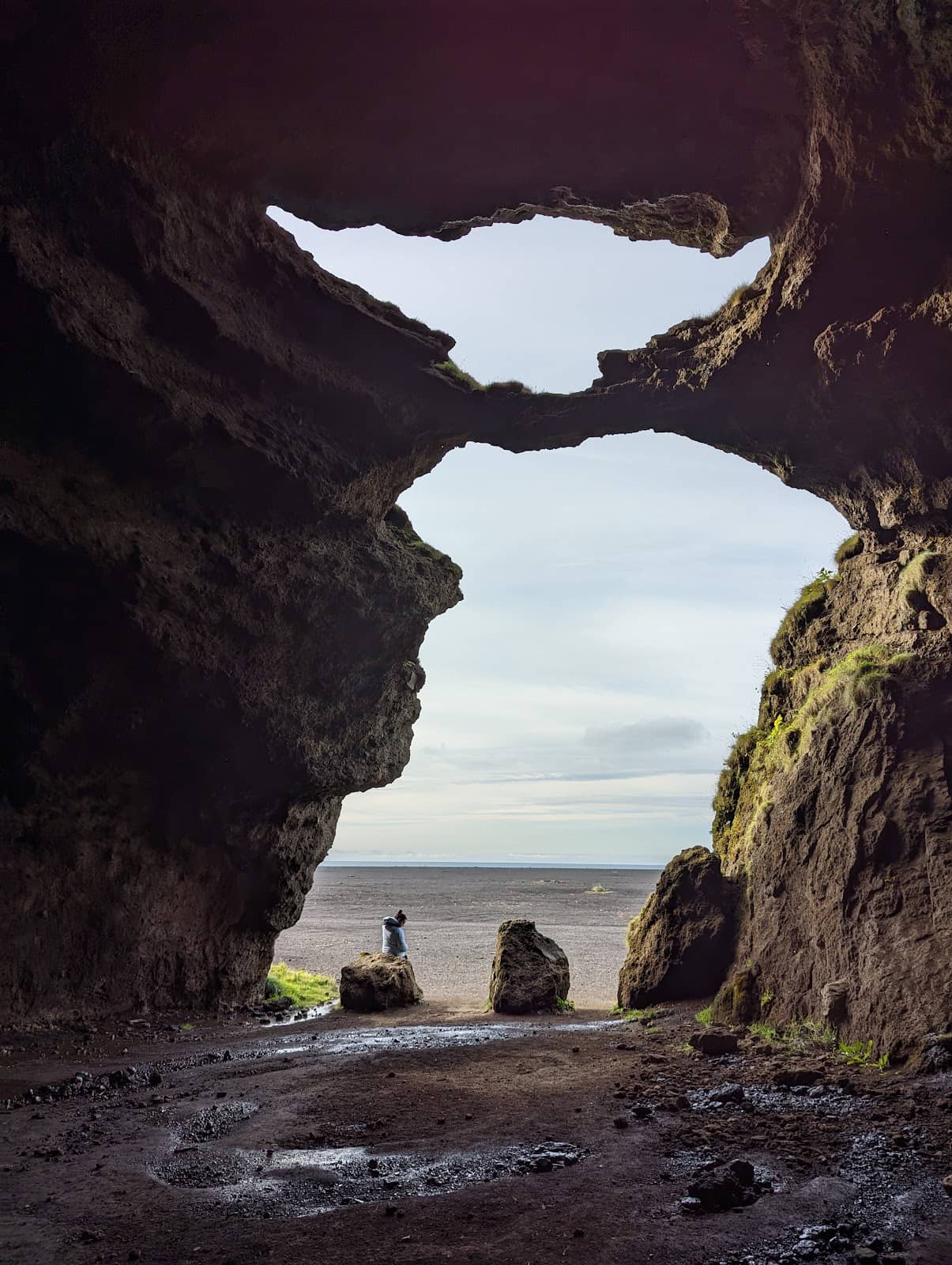Black Sand Beach Views
