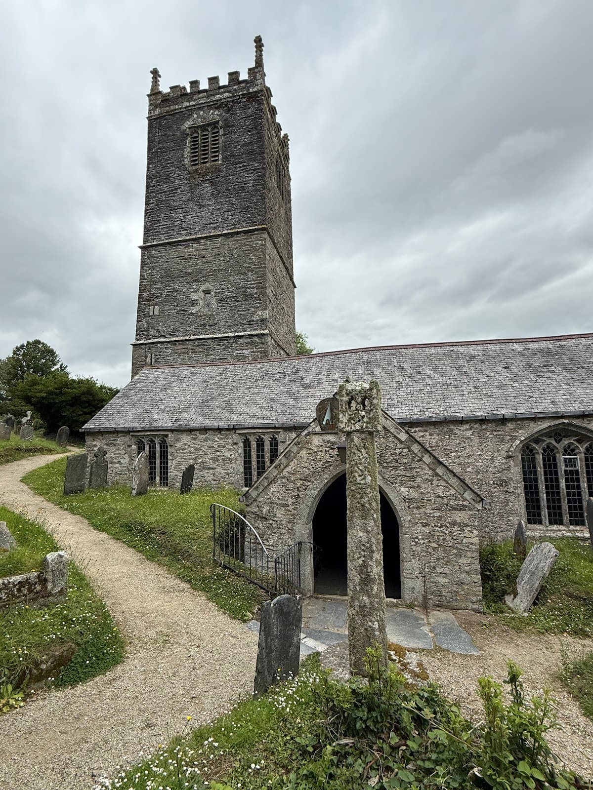 St Wyllow Church, Lanteglos - Image 1