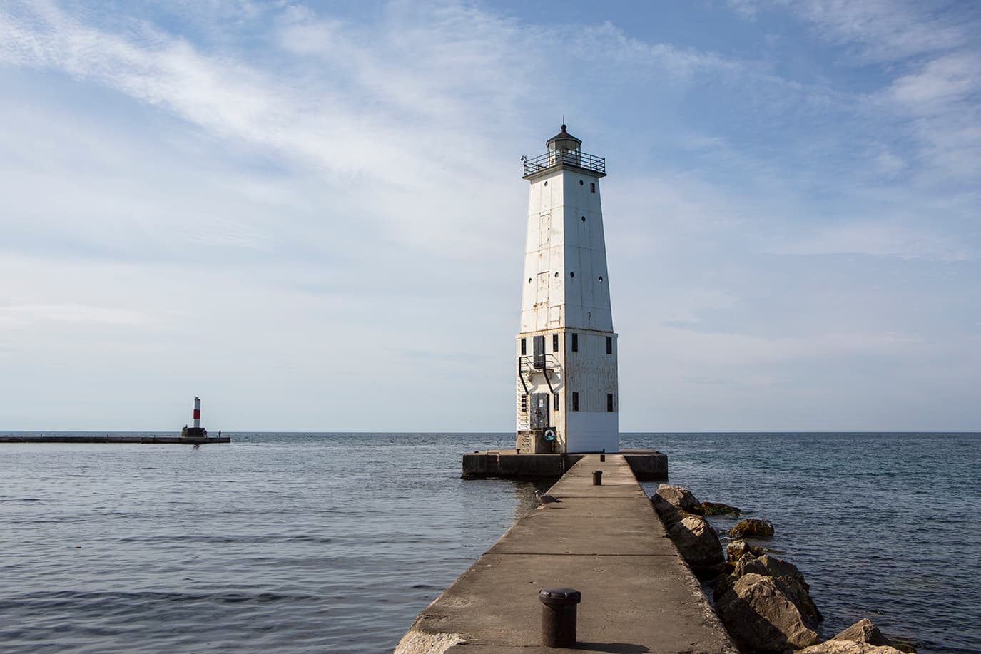 Frankfort North Breakwater Lighthouse - Image 1