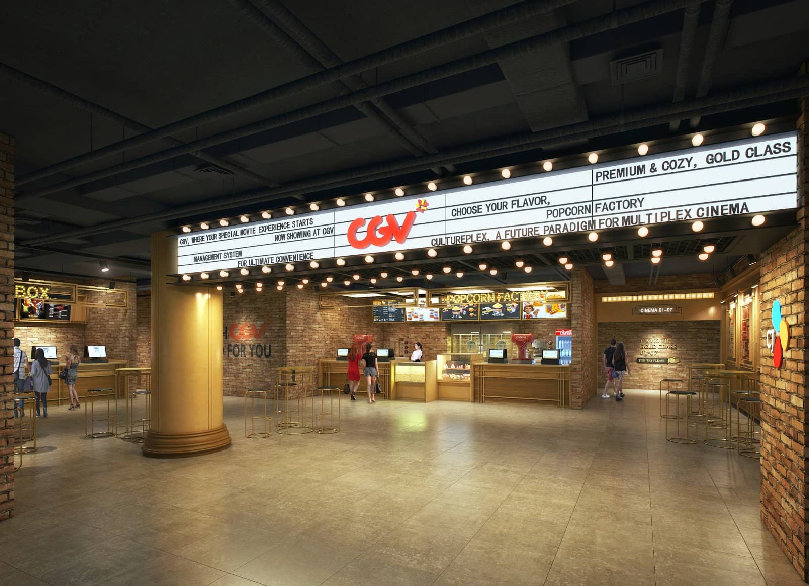 Convenient Plaza Location