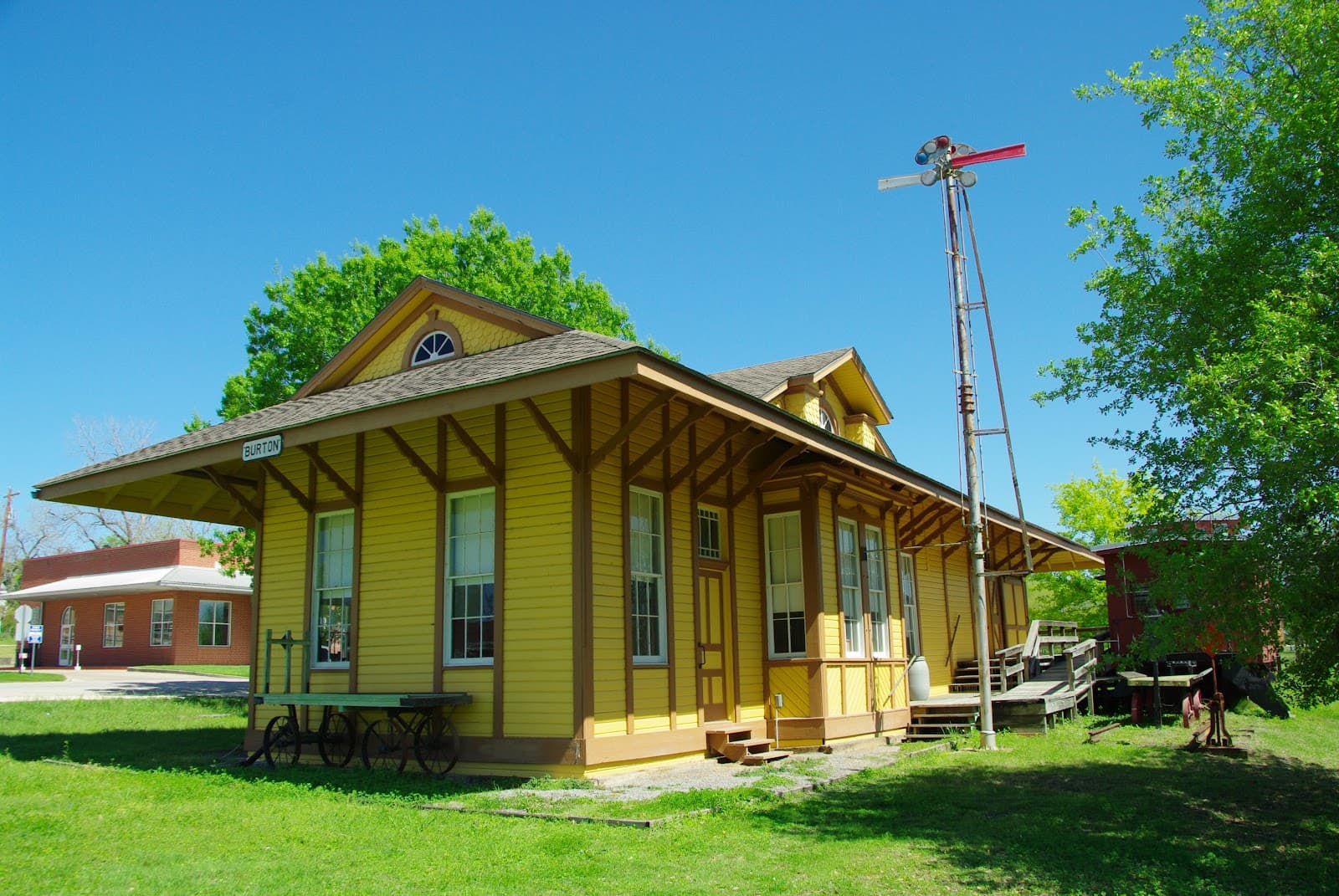 Burton Railroad Depot Museum - Image 1