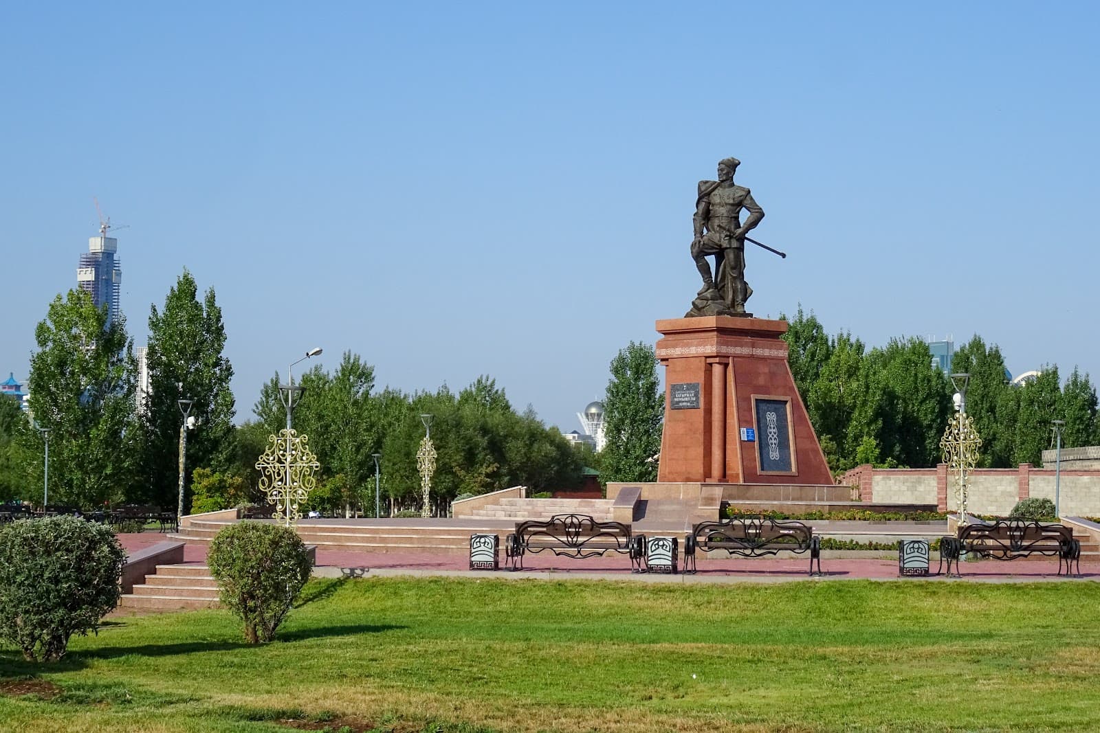 Baurzhan Momyshuly Monument - Image 1