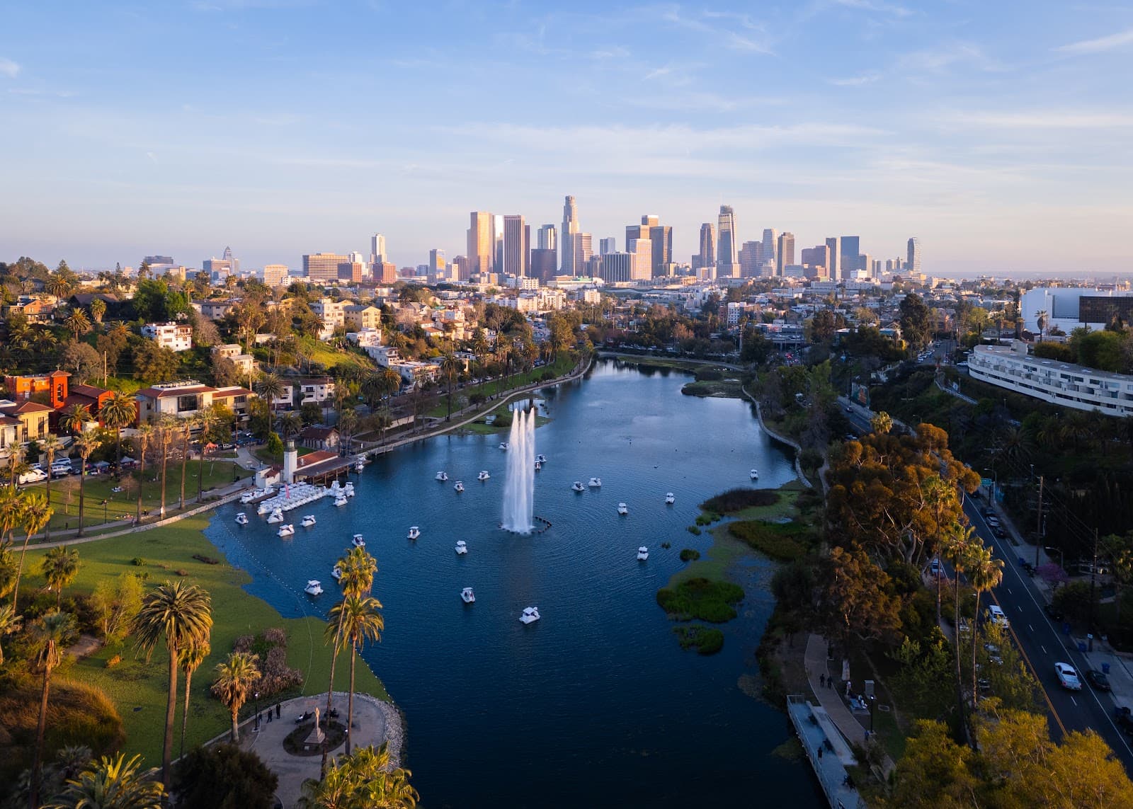 Echo Park Lake Los Angeles - Image 1