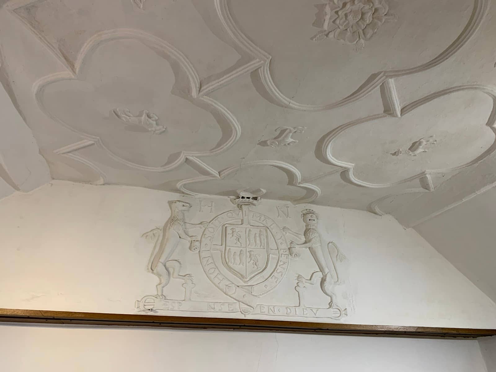Medieval Paneling and Inglenook Fireplace