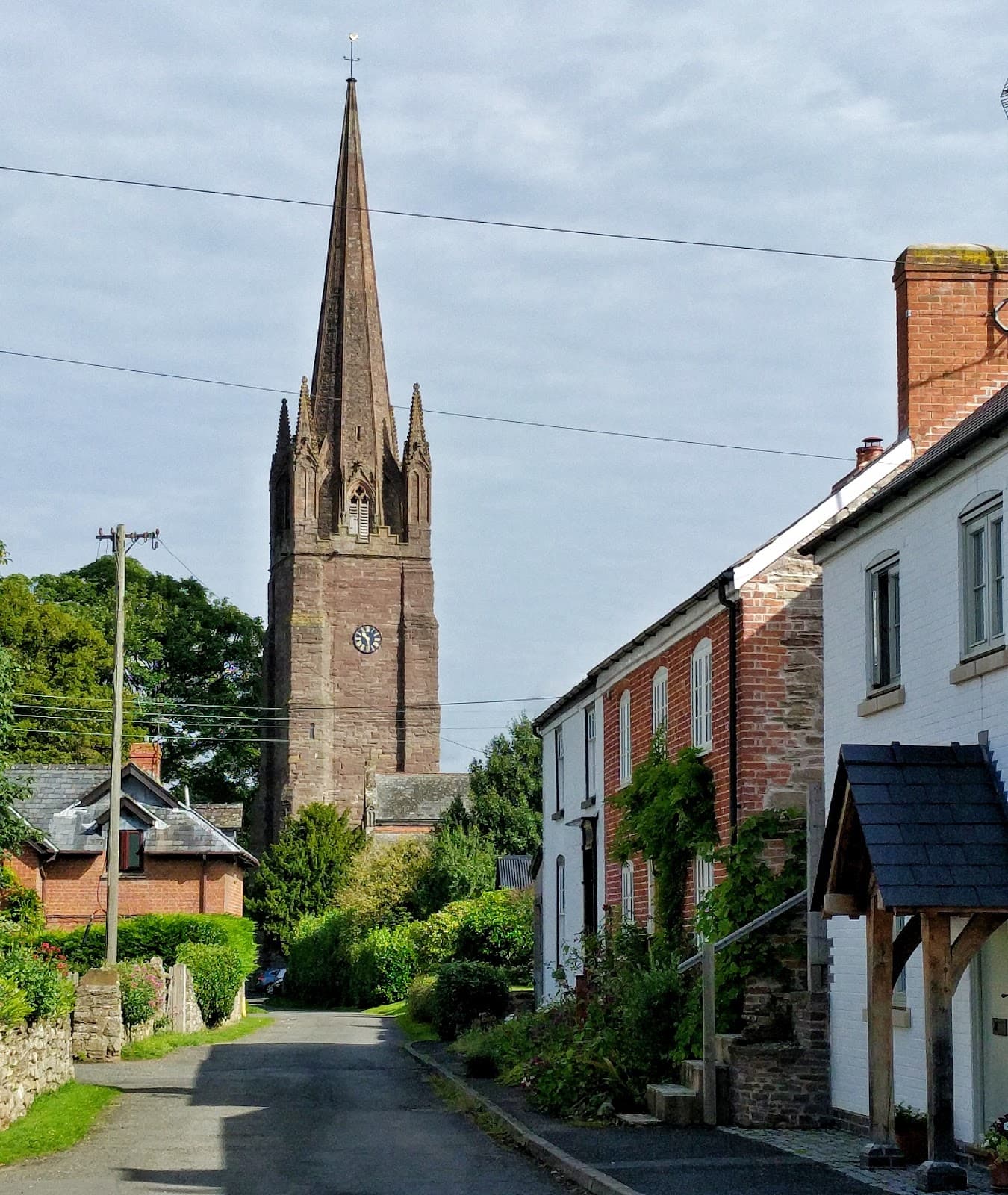 Weobley (Black & White Village) - Image 1