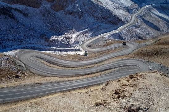 Twisting Mountain Road
