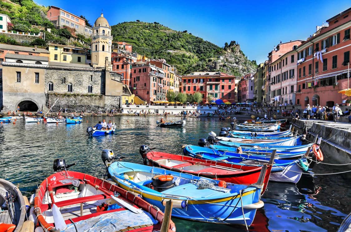 Vernazza Train Station Charm
