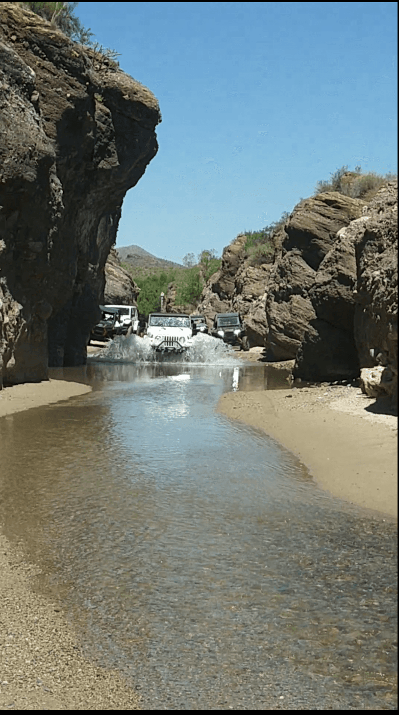 Rugged Desert Scenery