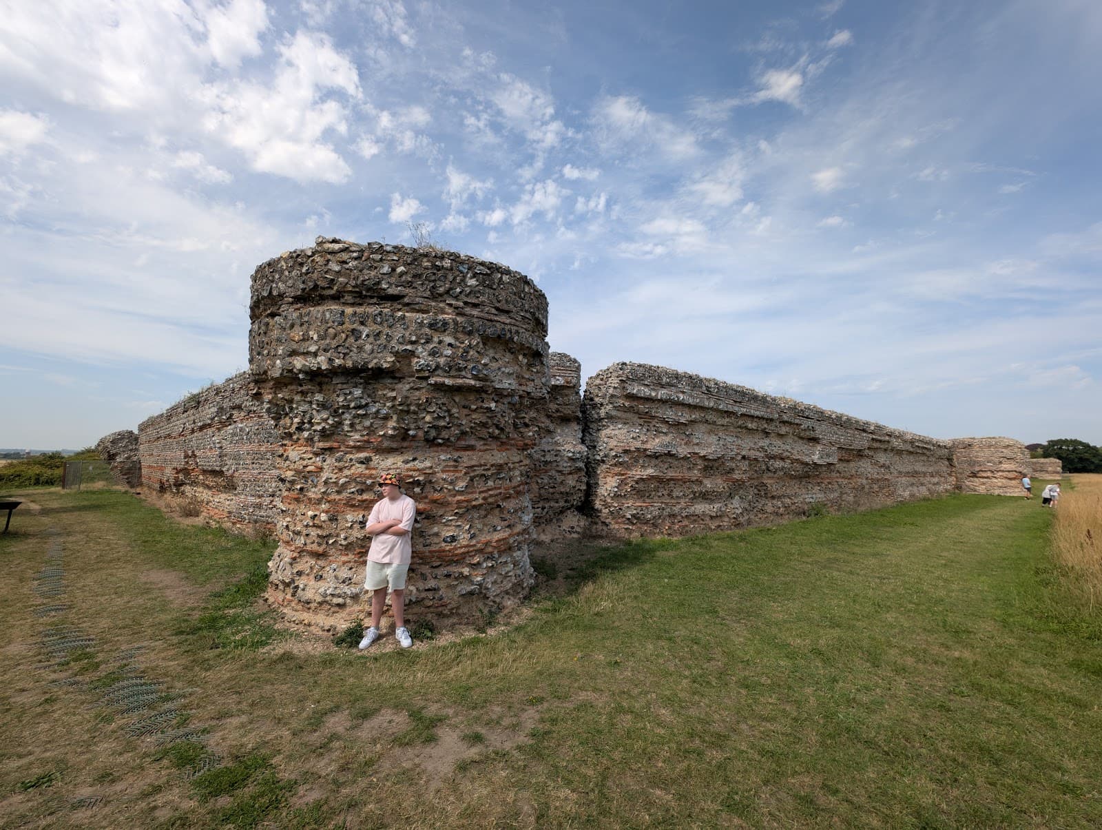 Burgh Castle Roman Fort - Image 1