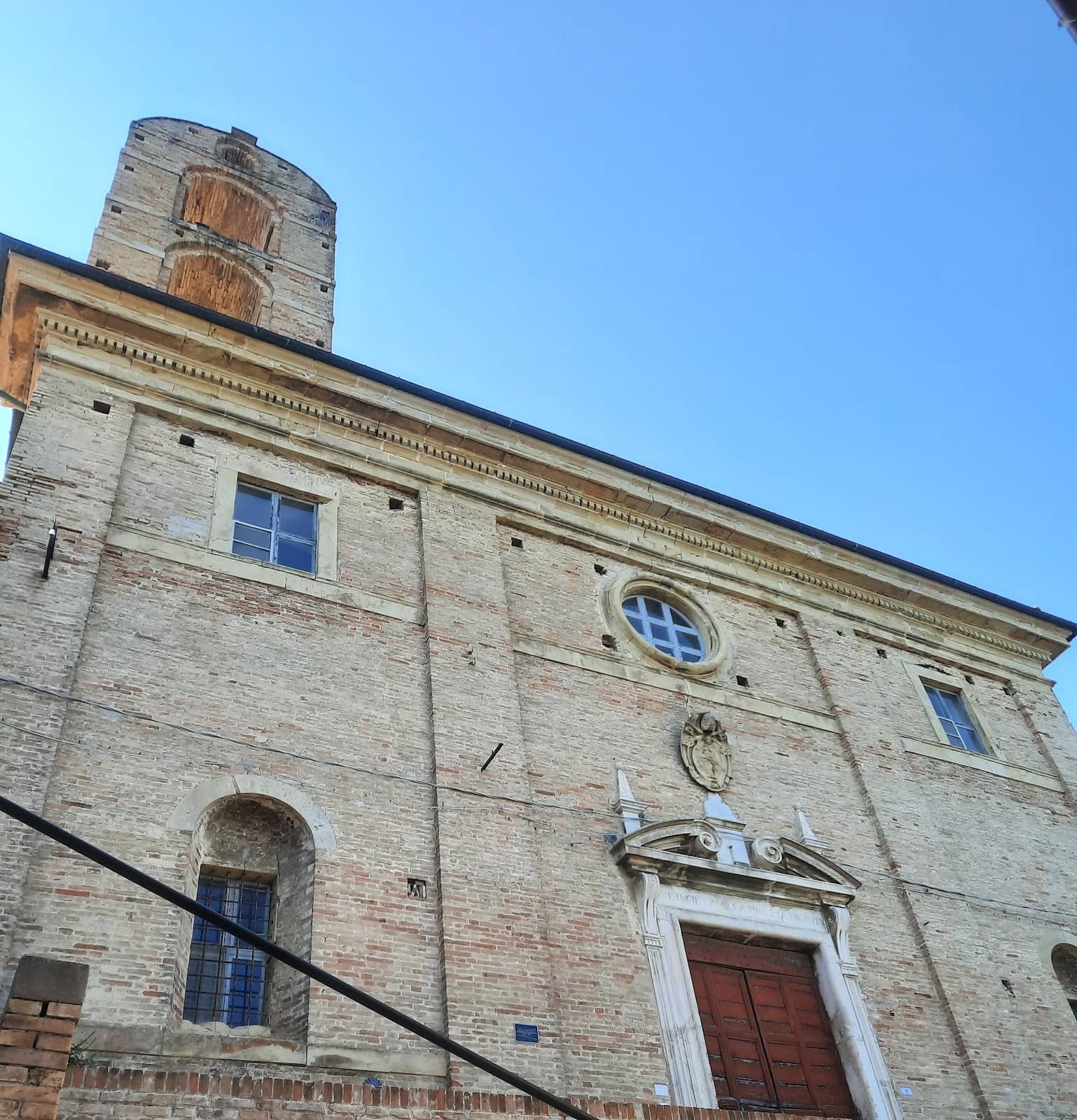 Austere Facade & Bell Gable