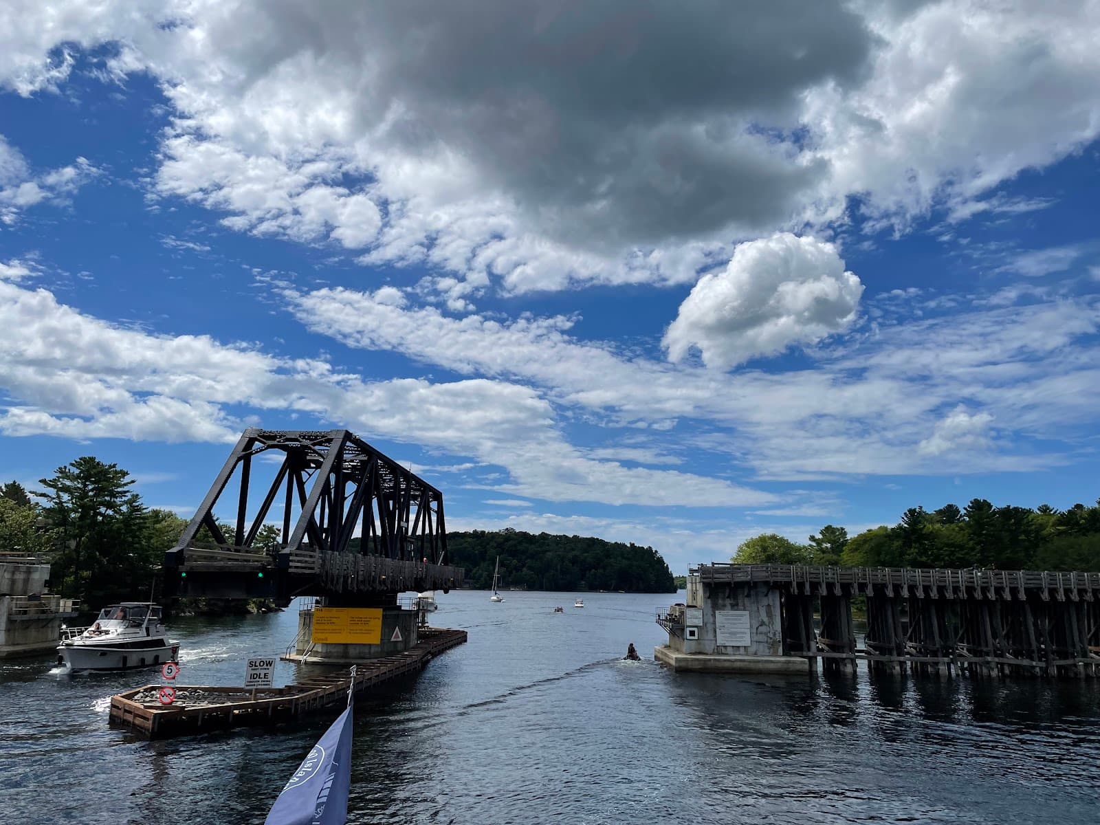Wasauksing Swing Bridge - Image 1