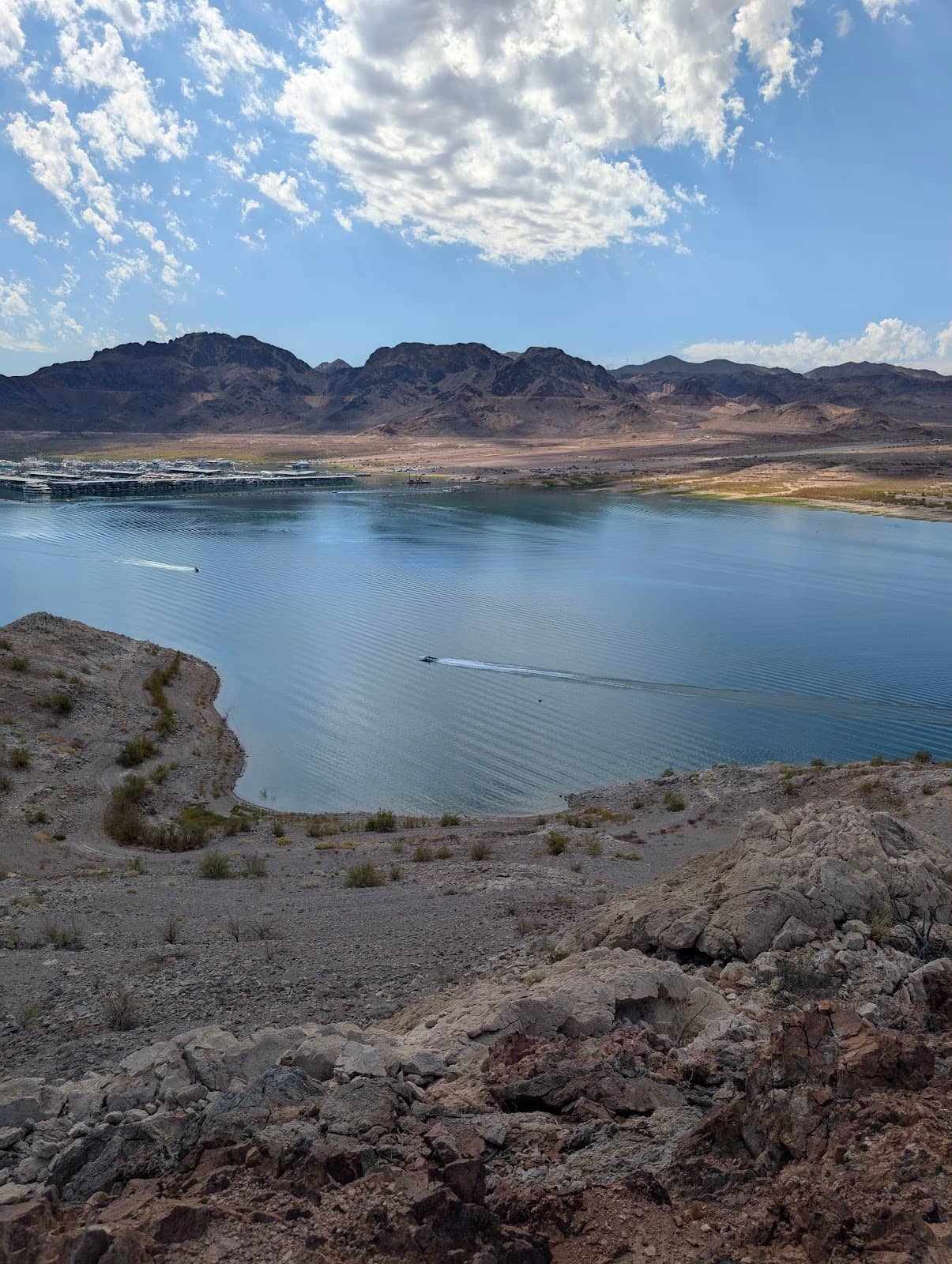 Rocky Shoreline and Clear Waters