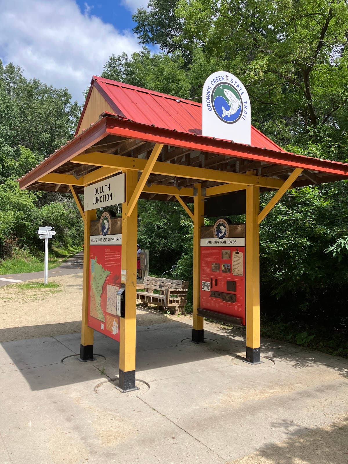 Shaded Brown Creek Trail